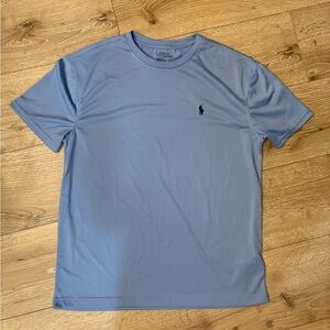 Polo by Ralph Lauren Men's Light Blue Performance Tee